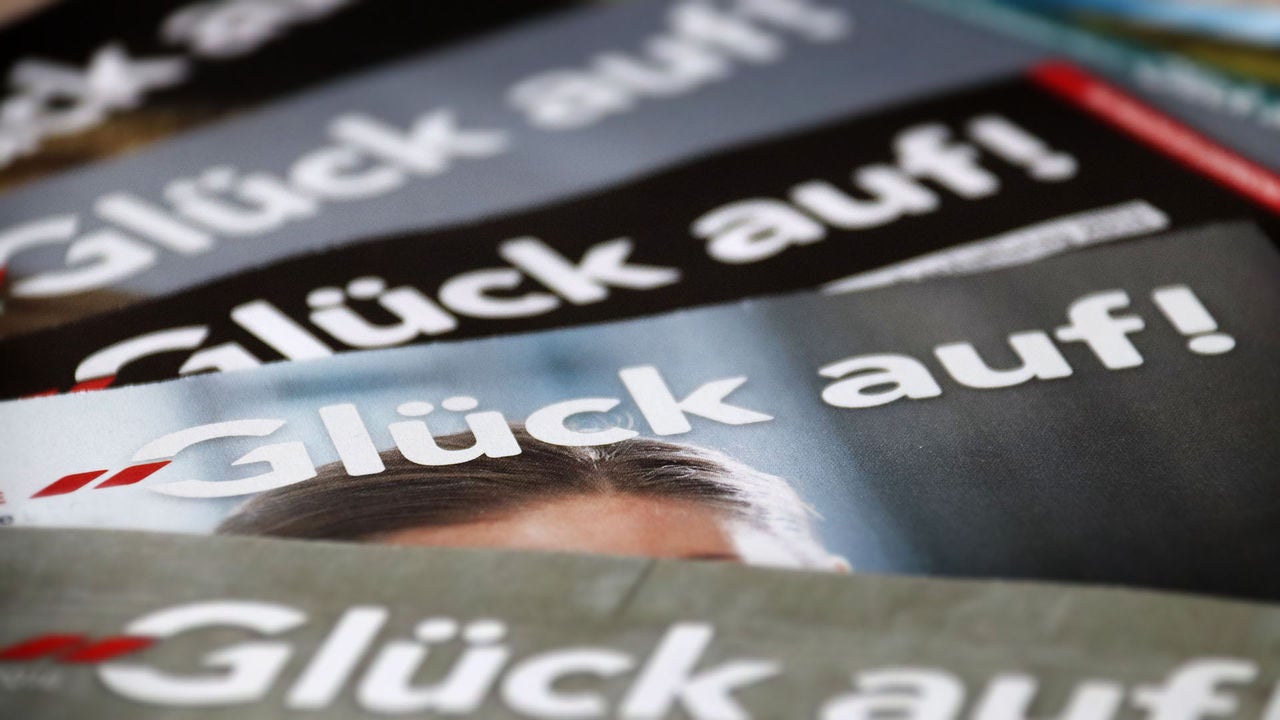 Glück auf! Titel auf mehreren Ausgaben
