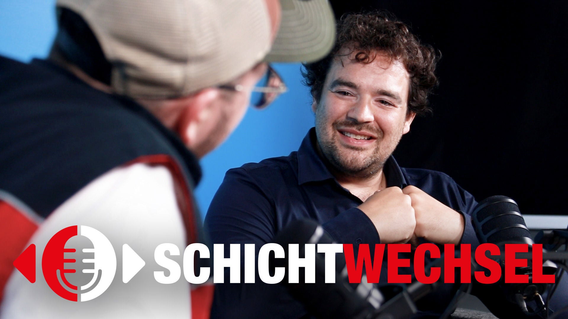 Interview-Situation im Tonstudio
