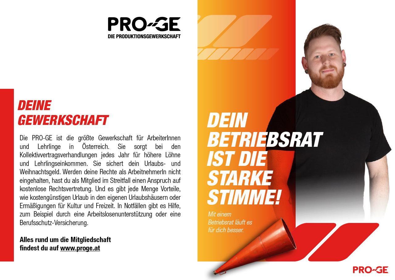 Dein Betriebsrat ist die starke Stimme!