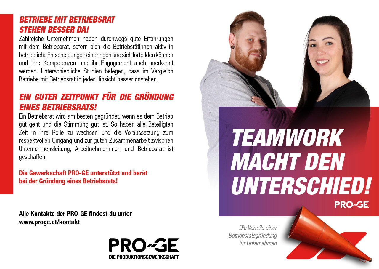 Teamwork macht den Unterschied