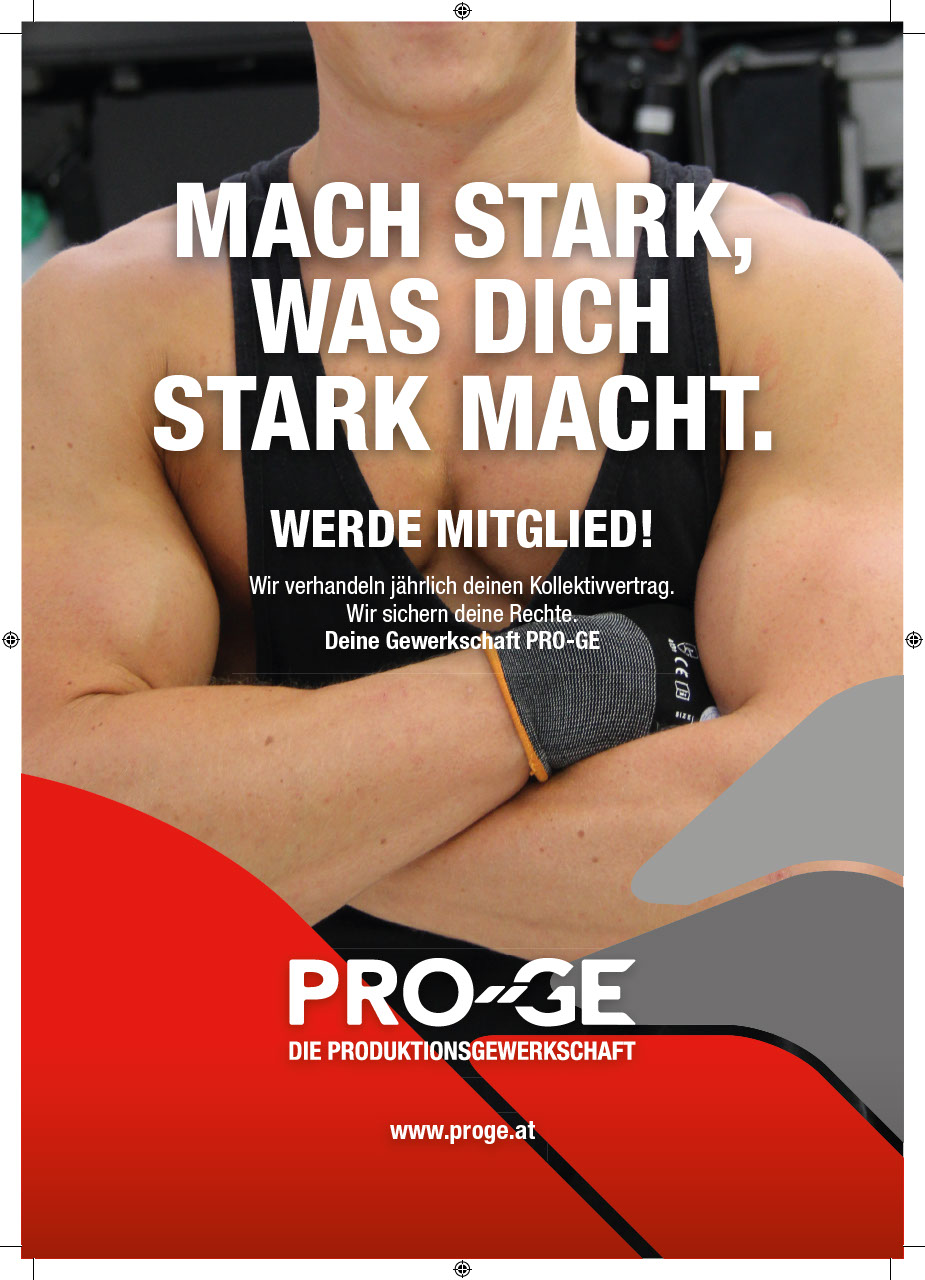 "Mach stark, was dich stark macht" A4