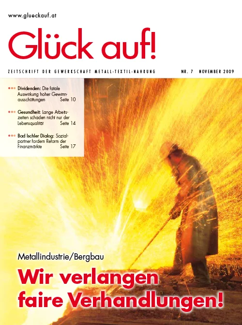 Wir verlangen faire Verhandlungen