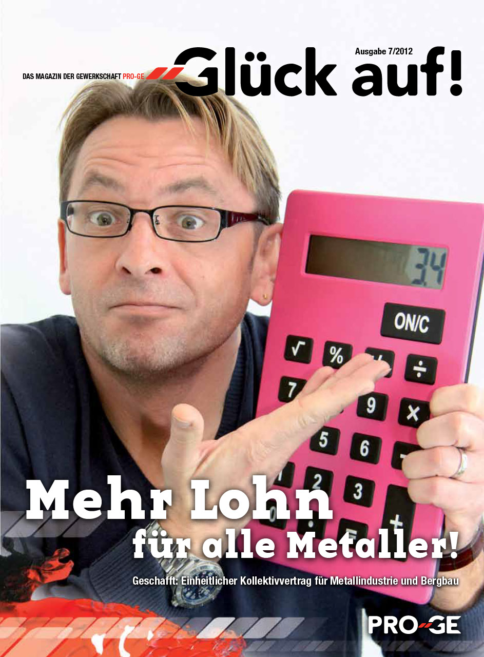 Mehr Lohn für alle Metaller