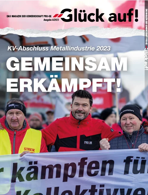 KV-Abschluss Metallindustrie: Gemeinsam erkämpft!