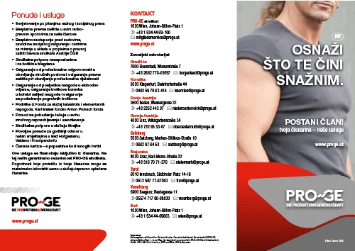 Prospekt „Osnaži što te čini snažnim”