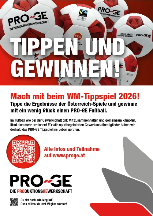 Plakat zum Tippspiel