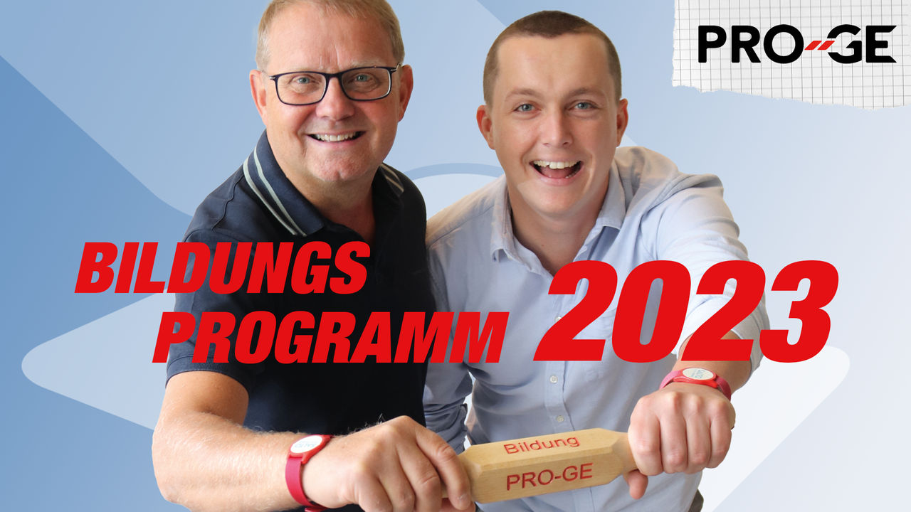 Coverfoto des Bildungsprogramms 2023: Staffelübergabe